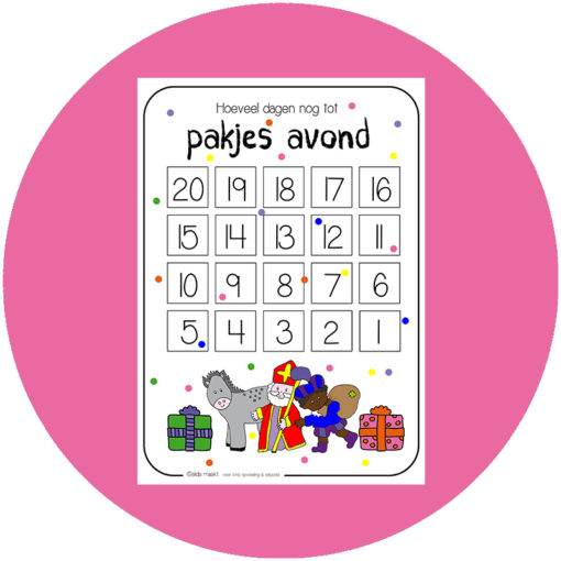 Aftelkalenders set 1 - Afbeelding 5