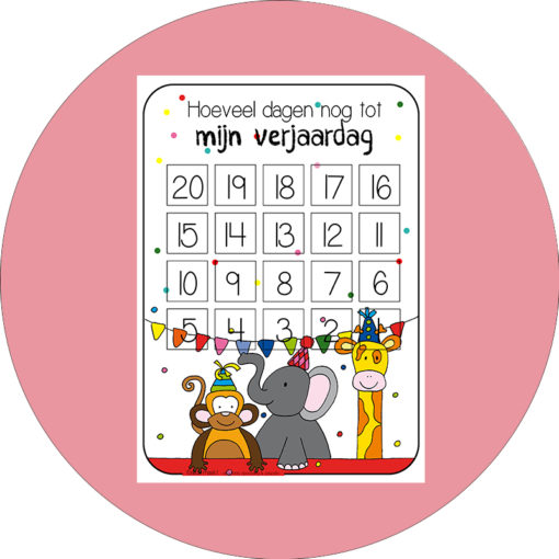 Aftelkalenders set 1 - Afbeelding 3