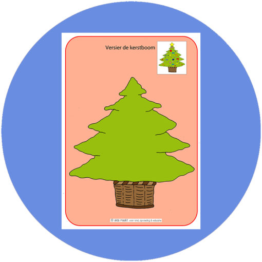 Kleikaarten set December