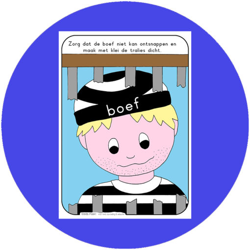 Kleikaarten set Van Alles