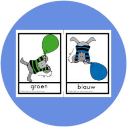Kleur benoemkaarten