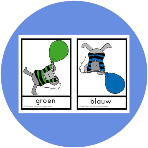 Kleur benoemkaarten